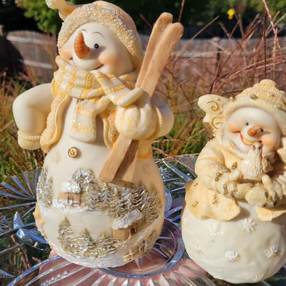 Snowman Family (5) ~ Adorable! ~ Christmas ~ Winter ~ Cute Carrot Noses! - Picture 7 of 16